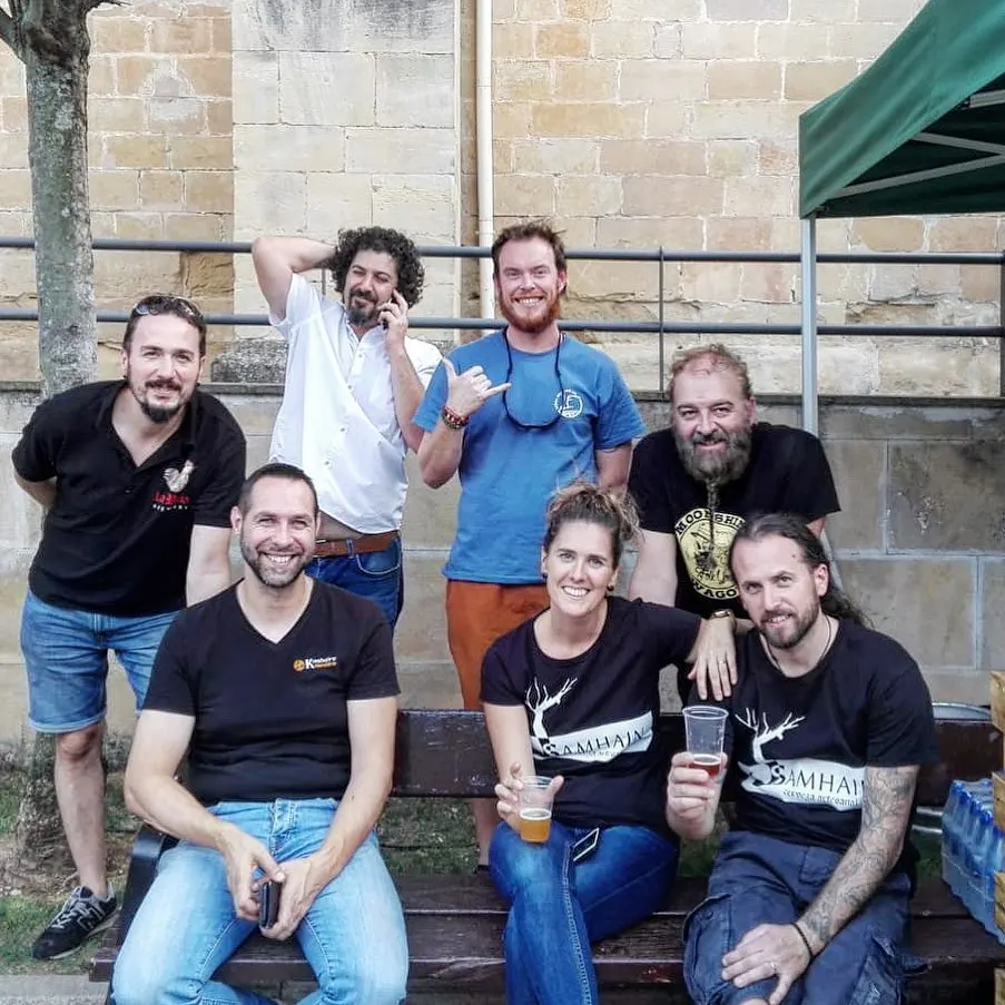 Archive photograph from the festival where the first One Life cans were poured · 2019