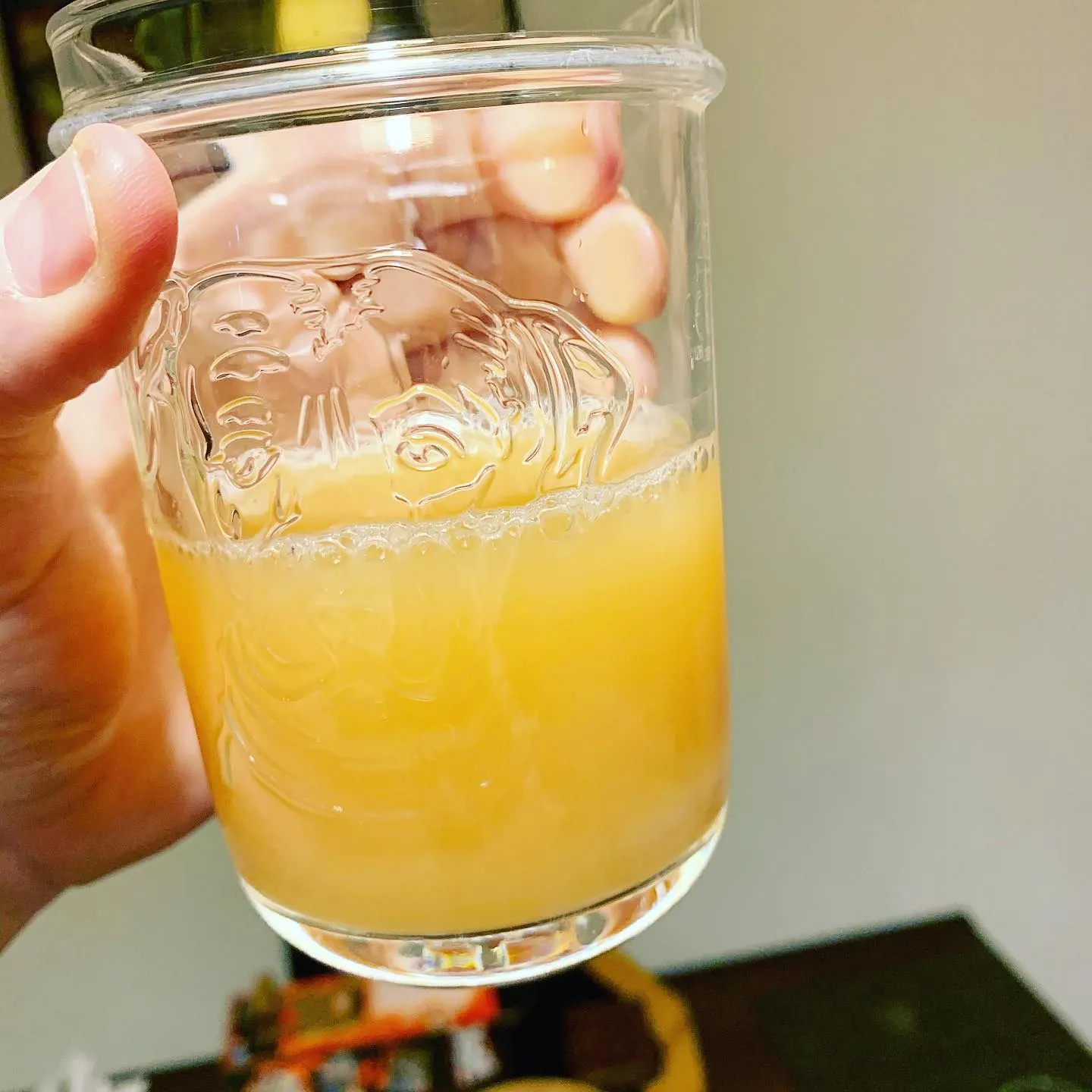 Archive photograph of the first taste of a bottle conditioned homebrew · 2020